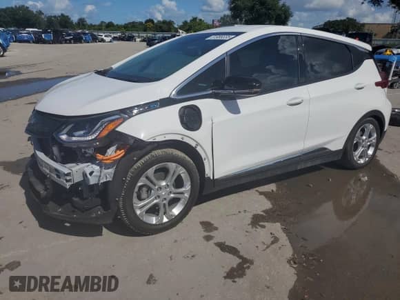 2020 Chevrolet Bolt EV LT с VIN 1G1FY6S09L4141741, выставлен на аукционе Copart как лот 81988335 с пробегом 40 938 миль миль и На запчасти • Non repairable. История ставок и продаж доступна на DreamBid. Изображение 1.