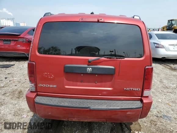 2010 Dodge Nitro Heat with VIN 1D4PT4GK4AW156936, listed as a Copart auction lot 59654555 with 194,045 mi miles and Salvage title. Bid and sale history available at DreamBid. Image 6.