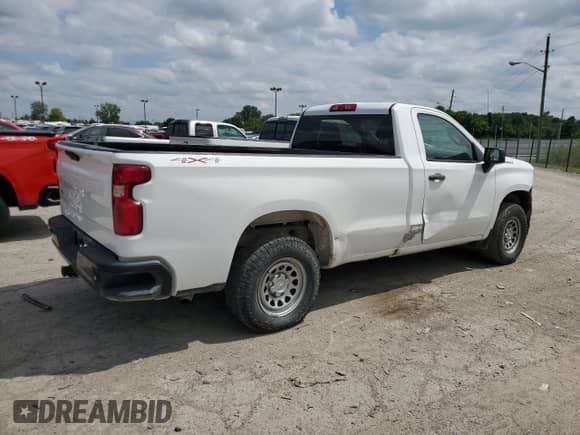 2019 Chevrolet Silverado 1500 Work Truck с VIN 3GCNYAEF4KG185900, выставлен на аукционе Copart как лот 70155855 с пробегом 140 873 миль миль и Списание • Salvage title. История ставок и продаж доступна на DreamBid. Изображение 3.