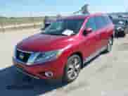 2015 Nissan Pathfinder Platinum with VIN 5N1AR2MM7FC704573, listed as a IAAI auction lot 43247042 with 100,433 mi miles and . Bid and sale history available at DreamBid. Image 17.