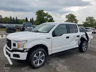2020 Ford F-150 XL with VIN 1FTEW1EP2LFC02243, listed as a Copart auction lot 81079705 with 59,249 mi miles and Salvage title. Bid and sale history available at DreamBid. Image 1.