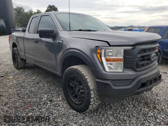 2021 Ford F-150 XL z VIN 1FTEX1EP6MFD09200, wystawiony jako Copart lot #80707975 z przebiegiem 25 225 mil mil oraz Szkoda całkowita • Salvage title. Historia ofert i sprzedaży dostępna na DreamBid. Obrazek 4.