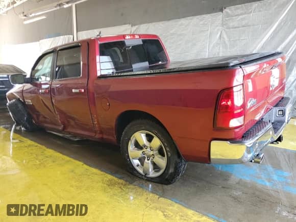 2015 Ram 1500 Big Horn with VIN 1C6RR7LT1FS611333, listed as a Copart auction lot 70217635 with 95,295 mi miles and Clean title. Bid and sale history available at DreamBid. Image 2.