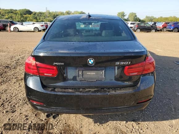2017 BMW 3 Series 330i xDrive with VIN WBA8D9G31HNU66494, listed as a Copart auction lot 80934855 with 86,757 mi miles and Salvage title. Bid and sale history available at DreamBid. Image 6.
