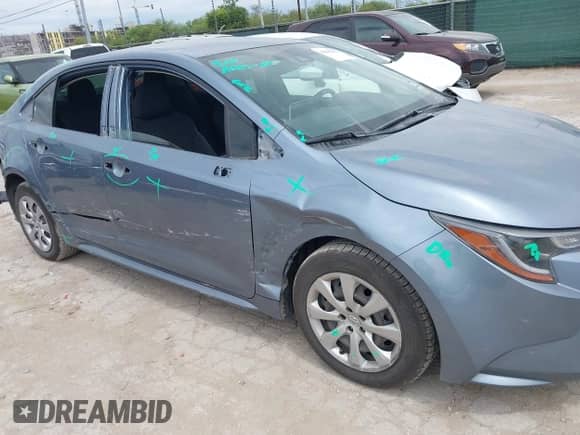 2021 Toyota Corolla LE с VIN JTDEPMAE8MJ163336, выставлен на аукционе IAAI как лот 42836489 с пробегом 90 641 миль миль и . История ставок и продаж доступна на DreamBid. Изображение 6.