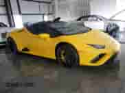 2023 Lamborghini Huracan с VIN ZHWUT5ZF1PLA23321, выставлен на аукционе Copart как лот 74672934 с пробегом Не указан миль и На запчасти • Non repairable. История ставок и продаж доступна на DreamBid. Изображение 4.