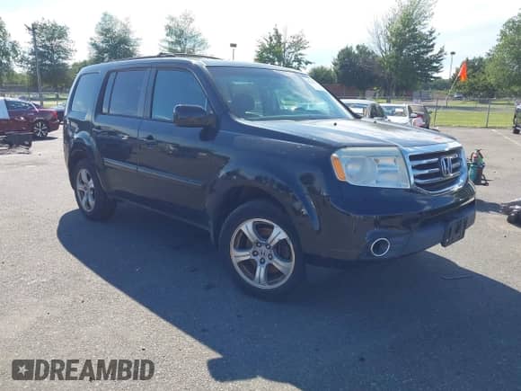 2013 Honda Pilot EX with VIN 5FNYF4H42DB025201, listed as a IAAI auction lot 42759374 with 153,875 mi miles and . Bid and sale history available at DreamBid. Image 1.