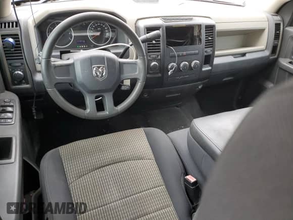 2011 Ram 1500 ST with VIN 1D7RV1CT2BS655729, listed as a Copart auction lot 74224984 with 147,345 mi miles and Salvage title. Bid and sale history available at DreamBid. Image 8.