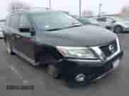 2014 Nissan Pathfinder Platinum with VIN 5N1AR2MN5EC640525, listed as a IAAI auction lot 41884084 with 131,968 mi miles and . Bid and sale history available at DreamBid. Image 1.