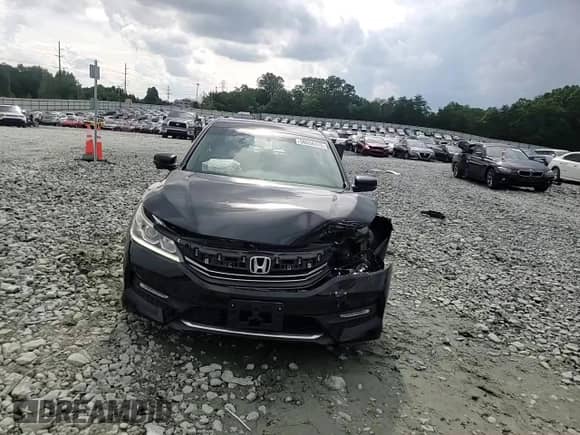 2017 Honda Accord EX-L with VIN 1HGCR3F80HA007779, listed as a Copart auction lot 56558475 with 121,336 mi miles and Salvage title. Bid and sale history available at DreamBid. Image 13.