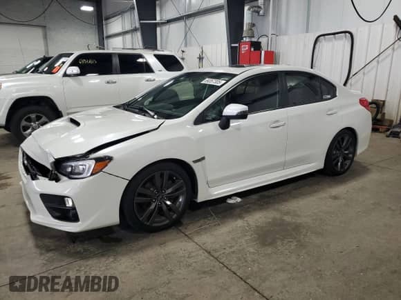 2017 Subaru WRX Limited with VIN JF1VA1L63H9802483, listed as a Copart auction lot 69357305 with 104,450 mi miles and Salvage title. Bid and sale history available at DreamBid. Image 1.