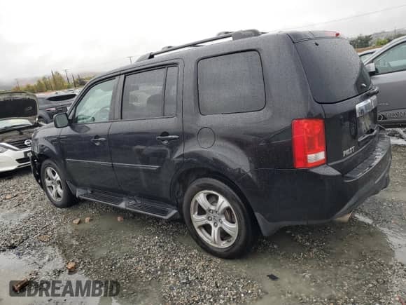2014 Honda Pilot EX-L with VIN 5FNYF3H59EB011476, listed as a Copart auction lot 86445675 with 112,022 mi miles and Salvage title. Bid and sale history available at DreamBid. Image 2.