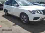 2019 Nissan Pathfinder SV z VIN 5N1DR2MM2KC638490, wystawiony jako Copart lot #70482995 z przebiegiem 103 433 mil mil oraz Szkoda całkowita • Salvage title. Historia ofert i sprzedaży dostępna na DreamBid. Obrazek 14.