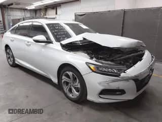 2019 Honda Accord EX-L with VIN 1HGCV1F5XKA086455, listed as a IAAI auction lot 42840722 with 99,657 mi miles and . Bid and sale history available at DreamBid. Image 1.