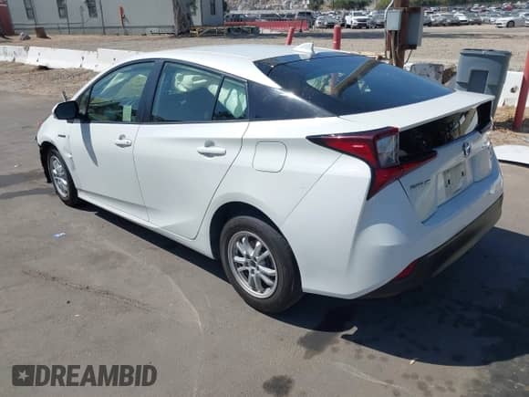 2019 Toyota Prius L Eco с VIN JTDKARFUXK3087590, выставлен на аукционе IAAI как лот 42540083 с пробегом 46 766 миль миль и . История ставок и продаж доступна на DreamBid. Изображение 3.