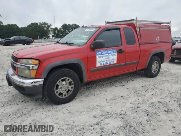 2008 Chevrolet Colorado LS with VIN 1GCCS19E588170007, listed as a Copart auction lot 61768984 with 254,036 mi miles and Clean title. Bid and sale history available at DreamBid. Image 1.