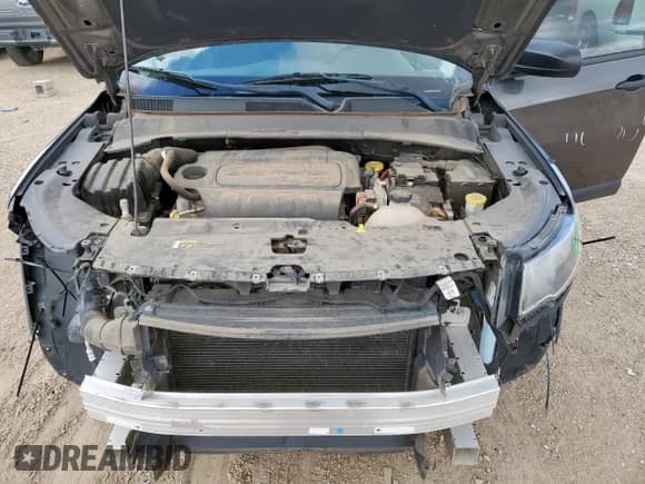 2017 Jeep Compass Sport with VIN 3C4NJCABXHT643443, listed as a Copart auction lot 83998585 with 93,790 mi miles and Clean title. Bid and sale history available at DreamBid. Image 12.