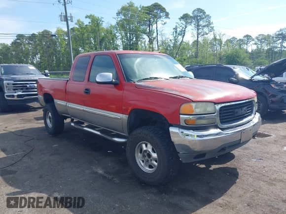 2001 GMC Sierra 1500 SLE z VIN 2GTEC19T811333343, wystawiony jako IAAI lot #42364413 z przebiegiem 374 221 mil mil oraz . Historia ofert i sprzedaży dostępna na DreamBid. Obrazek 1.