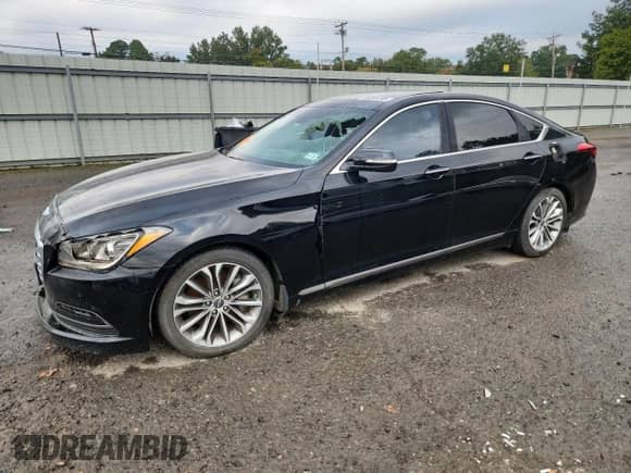 2015 Hyundai Genesis 3.8L with VIN KMHGN4JE8FU050210, listed as a Copart auction lot 90255795 with Not provided miles and Clean title. Bid and sale history available at DreamBid. Image 1.