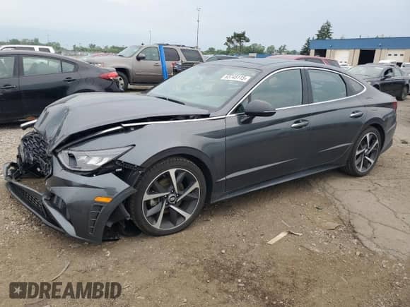 2023 Hyundai Sonata SEL Plus с VIN KMHL44J26PA271315, выставлен на аукционе Copart как лот 63745115 с пробегом 61 648 миль миль и Списание • Salvage title. История ставок и продаж доступна на DreamBid. Изображение 1.