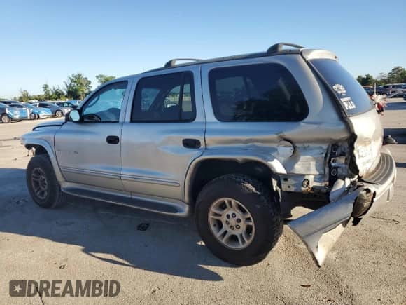 2001 Dodge Durango with VIN 1B4HS28N41F640765, listed as a Copart auction lot 82454665 with 294,694 mi miles and Salvage title. Bid and sale history available at DreamBid. Image 2.