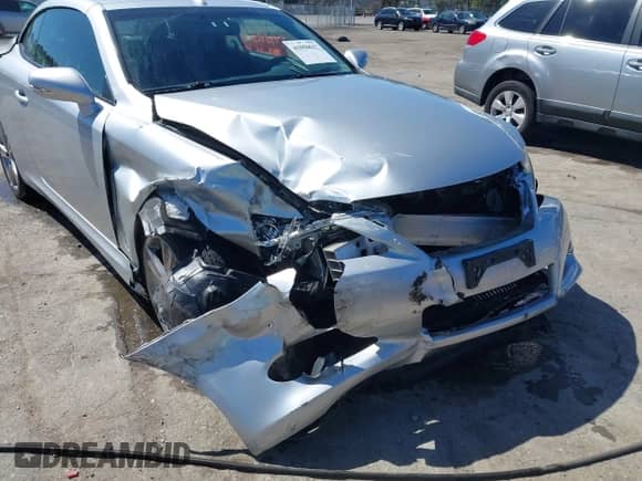 2015 Lexus IS 250 C with VIN JTHFF2C23F2532162, listed as a IAAI auction lot 41850617 with 56,145 mi miles and . Bid and sale history available at DreamBid. Image 6.