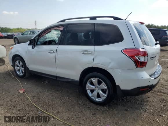 2014 Subaru Forester Premium with VIN JF2SJAGC0EH467800, listed as a Copart auction lot 57047475 with 166,724 mi miles and Salvage title. Bid and sale history available at DreamBid. Image 2.