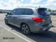 2019 Nissan Pathfinder SL with VIN 5N1DR2MM4KC629290, listed as a IAAI auction lot 42951332 with 53,953 mi miles and . Bid and sale history available at DreamBid. Image 3.