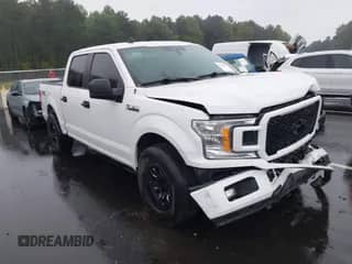 2020 Ford F-150 XL with VIN 1FTEW1CP2LFB98438, listed as a IAAI auction lot 43185607 with 136,363 mi miles and . Bid and sale history available at DreamBid. Image 1.