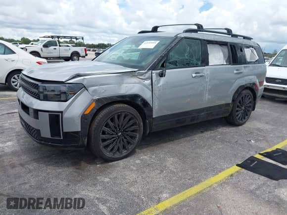 2025 Hyundai Santa Fe Calligraphy с VIN 5NMP54GL7SH140878, выставлен на аукционе IAAI как лот 43155959 с пробегом 1 787 миль миль и . История ставок и продаж доступна на DreamBid. Изображение 18.