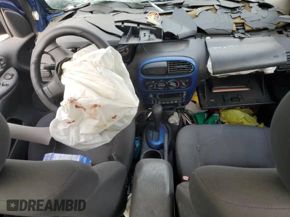 2005 Dodge Neon SXT z VIN 1B3ES56C55D194668, wystawiony jako Copart lot #43542445 z przebiegiem Nie podano mil oraz Szkoda całkowita • Salvage title. Historia ofert i sprzedaży dostępna na DreamBid. Obrazek 8.