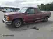 1997 GMC Sierra 1500 z VIN 1GTEC19R6VE549846, wystawiony jako Copart lot #58595575 z przebiegiem 209 913 mil mil oraz Szkoda całkowita • Salvage title. Historia ofert i sprzedaży dostępna na DreamBid. Obrazek 1.