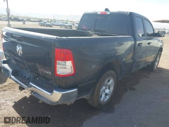 2022 Ram 1500 Big Horn with VIN 1C6RRFBG9NN279573, listed as a IAAI auction lot 41692350 with 48,587 mi miles and . Bid and sale history available at DreamBid. Image 4.