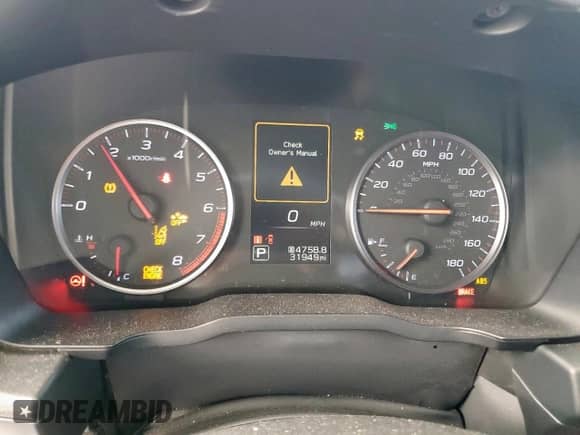 2022 Subaru WRX Premium with VIN JF1VBAH66N8006169, listed as a Copart auction lot 70001775 with 31,949 mi miles and Salvage title. Bid and sale history available at DreamBid. Image 9.