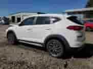 2019 Hyundai Tucson Night Edition с VIN KM8J33AL9KU895694, выставлен на аукционе Copart как лот 53613985 с пробегом 199 224 миль миль и Списание • Salvage title. История ставок и продаж доступна на DreamBid. Изображение 2.