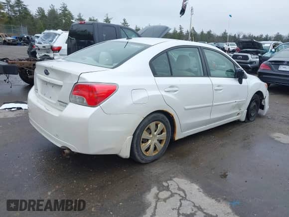 2012 Subaru Impreza 2.0i with VIN JF1GJAA62CG018764, listed as a IAAI auction lot 41954080 with 153,574 mi miles and . Bid and sale history available at DreamBid. Image 4.
