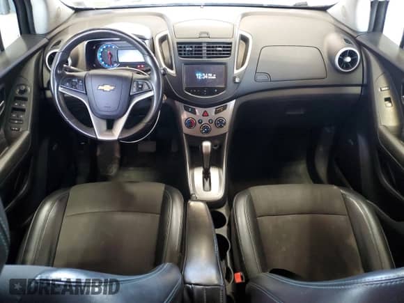 2015 Chevrolet Trax LT z VIN KL7CJRSBXFB148700, wystawiony jako Copart lot #80224105 z przebiegiem 118 020 mil mil oraz Szkoda całkowita • Salvage title. Historia ofert i sprzedaży dostępna na DreamBid. Obrazek 8.