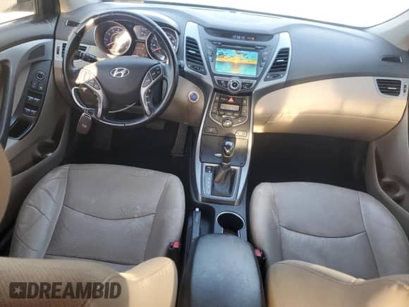 2014 Hyundai Elantra SE with VIN KMHDH4AE4EU143217, listed as a Copart auction lot 81665435 with 147,127 mi miles and Salvage title. Bid and sale history available at DreamBid. Image 8.