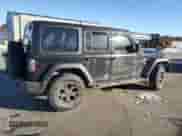 2023 Jeep Wrangler Willys with VIN 1C4HJXDG1PW527567, listed as a Copart auction lot 42218255 with 43,273 mi miles and Salvage title. Bid and sale history available at DreamBid. Image 3.