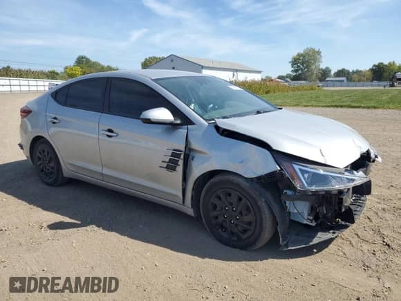 2020 Hyundai Elantra SE с VIN KMHD74LF3LU083338, выставлен на аукционе Copart как лот 80853995 с пробегом 27 351 миль миль и Списание • Salvage title. История ставок и продаж доступна на DreamBid. Изображение 4.