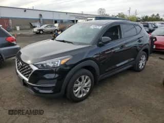 2021 Hyundai Tucson SE with VIN KM8J23A47MU364993, listed as a Copart auction lot 84396235 with 51,625 mi miles and Salvage title. Bid and sale history available at DreamBid. Image 1.