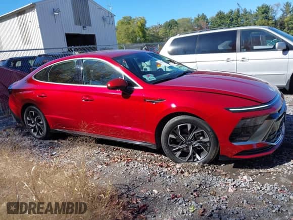 2024 Hyundai Sonata SEL with VIN KMHL64JA8RA427598, listed as a IAAI auction lot 43463812 with 30,486 mi miles and . Bid and sale history available at DreamBid. Image 13.