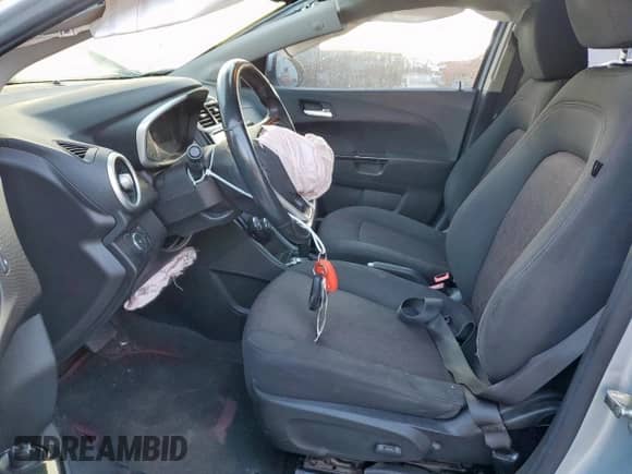2018 Chevrolet Sonic LT with VIN 1G1JD5SB4J4133870, listed as a Copart auction lot 81517855 with 76,327 mi miles and Salvage title. Bid and sale history available at DreamBid. Image 7.