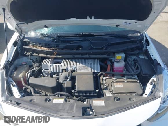 2016 Toyota Prius Two with VIN JTDZN3EU3GJ051258, listed as a IAAI auction lot 42598276 with 43,421 mi miles and . Bid and sale history available at DreamBid. Image 10.