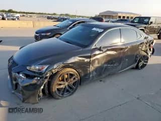 2020 Lexus IS 300 F Sport with VIN JTHGA1D24L5102257, listed as a Copart auction lot 71972505 with 73,828 mi miles and Salvage title. Bid and sale history available at DreamBid. Image 1.