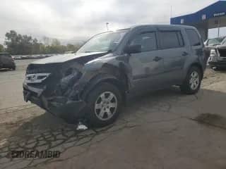 2011 Honda Pilot LX with VIN 5FNYF4H27BB106027, listed as a Copart auction lot 86996375 with 168,625 mi miles and Salvage title. Bid and sale history available at DreamBid. Image 1.