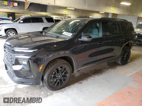 2024 Chevrolet Traverse AWD LT с VIN 1GNEVGKS7RJ207174, выставлен на аукционе Copart как лот 47573845 с пробегом 10 215 миль миль и Списание • Salvage title. История ставок и продаж доступна на DreamBid. Изображение 1.
