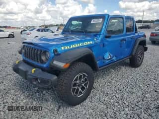 2024 Jeep Wrangler Rubicon с VIN 1C4PJXFG3RW261822, выставлен на аукционе Copart как лот 90542895 с пробегом Не указан миль и На запчасти • Non repairable. История ставок и продаж доступна на DreamBid. Изображение 1.