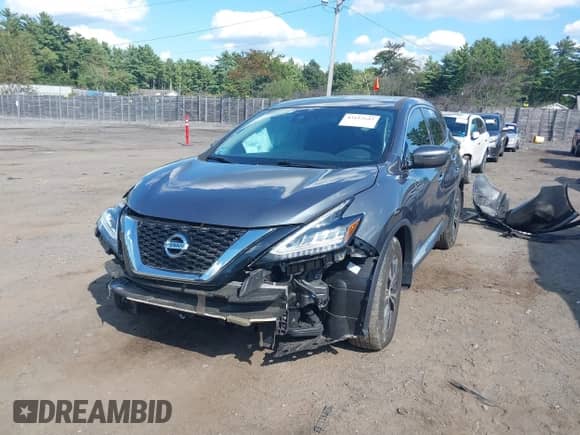 2020 Nissan Murano S with VIN 5N1AZ2AS3LN158115, listed as a IAAI auction lot 43112645 with 17,647 mi miles and . Bid and sale history available at DreamBid. Image 6.