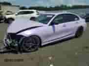 2020 BMW 3 Series M340i z VIN 3MW5U7J00L8B28618, wystawiony jako Copart lot #66648395 z przebiegiem Nie podano mil oraz Szkoda całkowita • Salvage title. Historia ofert i sprzedaży dostępna na DreamBid. Obrazek 1.